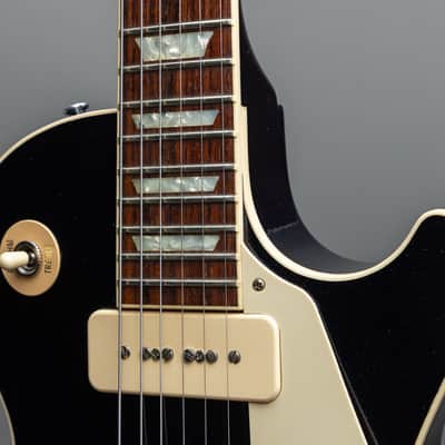 Gibson Guitars - 2018 Custom Shop Les Paul Standard - P-90s M2M - Brunswick Blue Sparkle - Used image 6