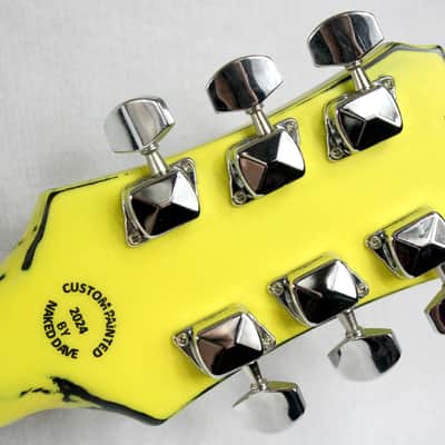 Custom Painted and Upgraded Epiphone LP Special ll With Matching Headstock image 21