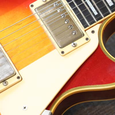 Vintage! 1972 Gibson Les Paul Custom Electric Guitar Cherry Sunburst + OHSC image 4