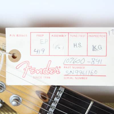 1999 Fender Jeff Beck Artist Stratocaster White Very CLEAN Lace Sensors OHSC w/Factory Paperwork 1990's Vintage Strat image 24