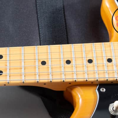 2021 Fender Japan MIJ Hybrid II Jazzmaster Vintage Natural Maple Fingerboard image 5