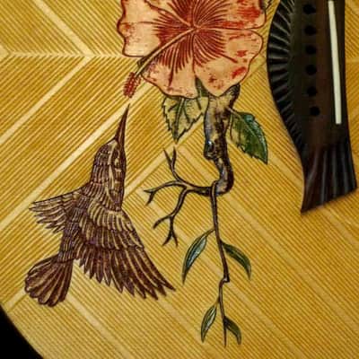 Blueberry Handmade Acoustic Guitar Grand Concert Cutaway Built to Order - 90 Day Delivery image 6