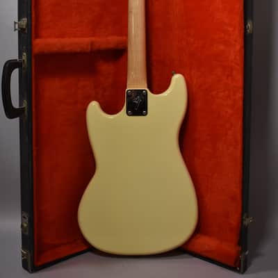 1978 Fender Musicmaster Olympic White w/OHSC image 3