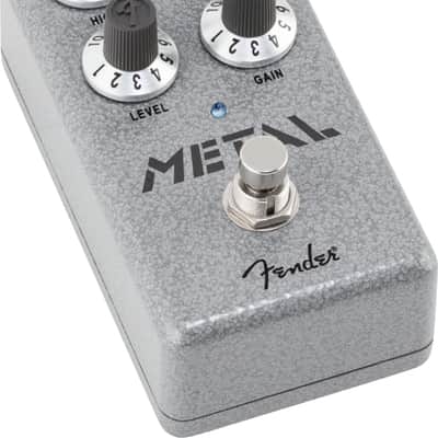 Genuine FENDER Hammertone  Metal Pedal, Solid Aluminum Stomp Box #0234575000 image 3