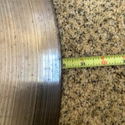 RARE! Zildjian 30" A 60s and 28” A 50’s Block Stamp Rides Pair image 11