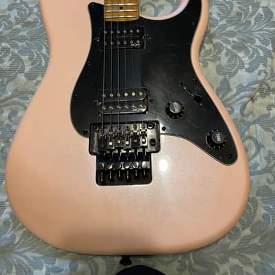 Squier Contemporary Stratocaster HH FR Roasted 2021 - Present - Shell Pink Pearl image 1