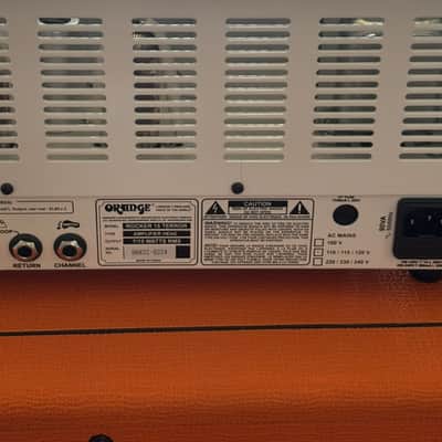 Orange Rocker 15 Terror 2-Channel 15-Watt Guitar Amp Head - White image 9