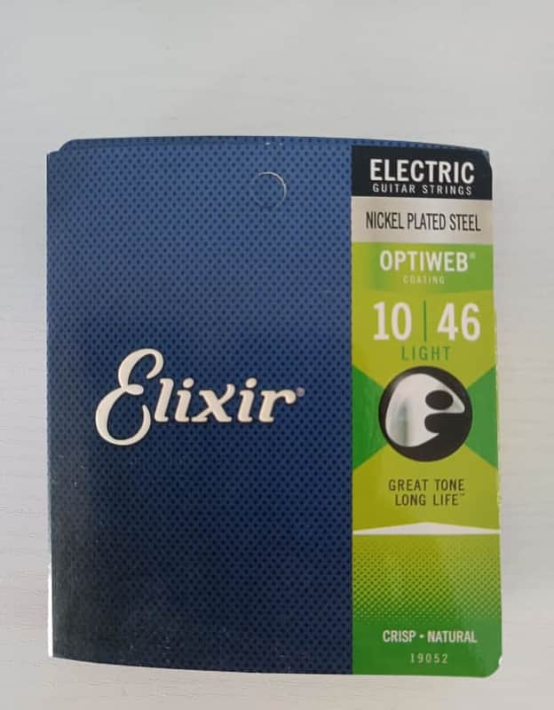 Elixir Optiweb Electric Guitar Strings (10-46) image 1