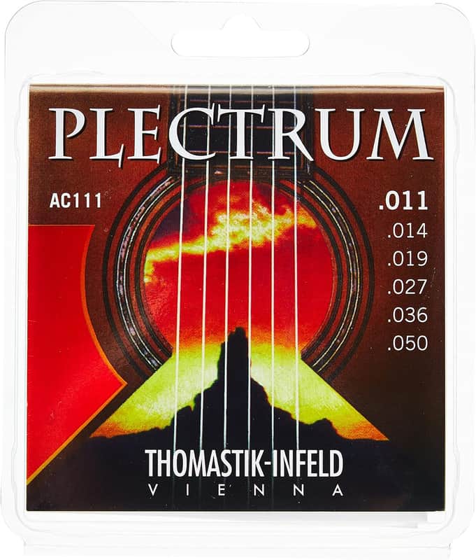Thomastik-Infeld AC111 Plectrum Series Light Acoustic Guitar Strings (.011-.050) image 1