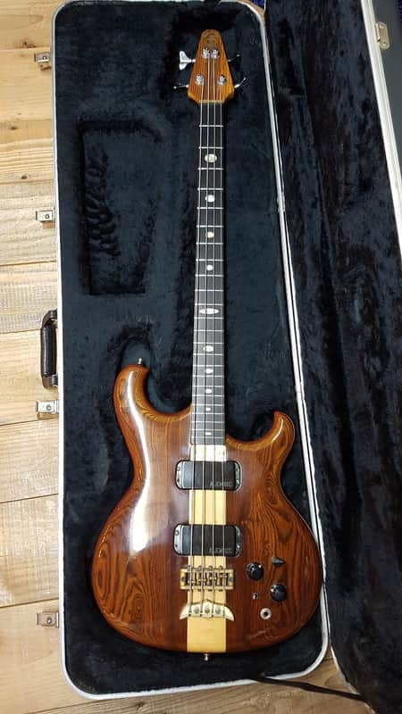 Alembic Spoiler 4 String Bass AXY4 Mahogany Maple image 1