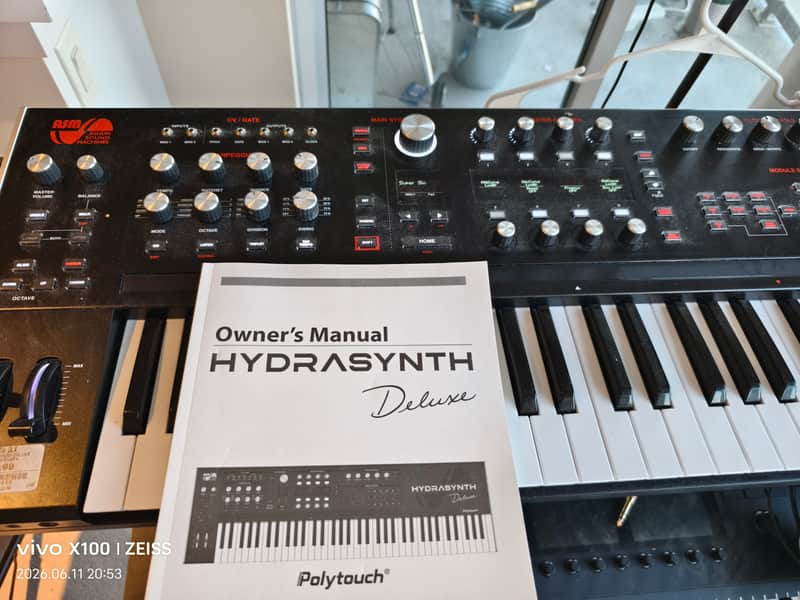 ASM Hydrasynth Deluxe 2021 - Present - Black image 1