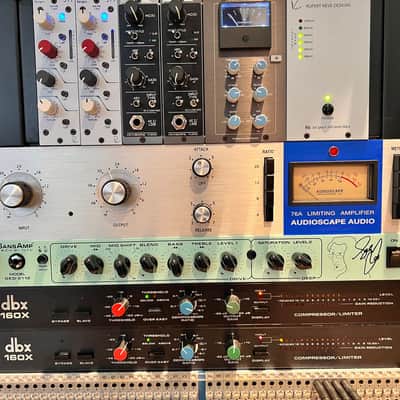 AudioScape Engineering Co. 76A Limiting Amplifier / Compressor 2018 - 2021 Silver / Blue Stripe image 1