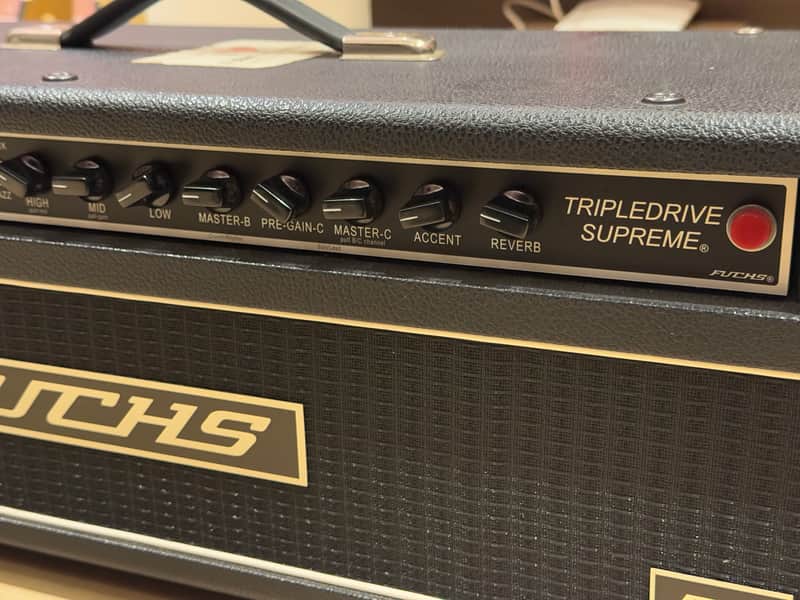 Fuchs Tripledrive Supreme TDS 50 Dumble Style Amp Head - 50 Watts & Half Power image 1