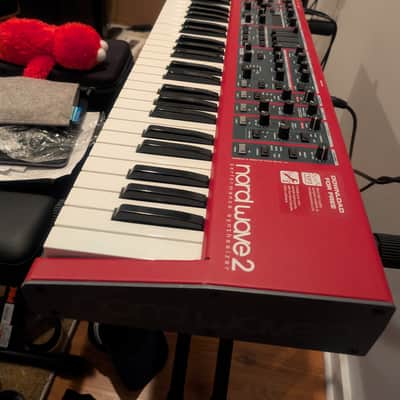 Nord Wave 2 61-Key 48-Voice Polyphonic Synthesizer 2013 - 2022 - Red image 7