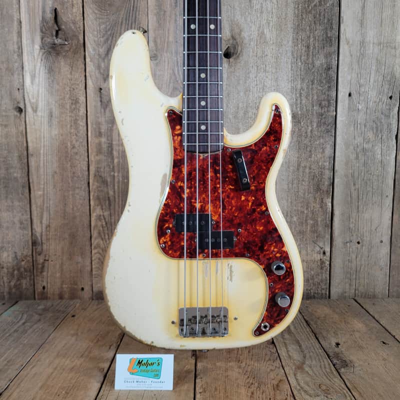 Fender Precision Bass 1964 - Olympic White image 1