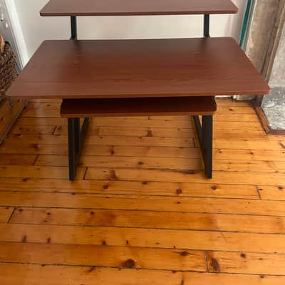 On-Stage WS7500 Workstation Desk - Rosewood image 4