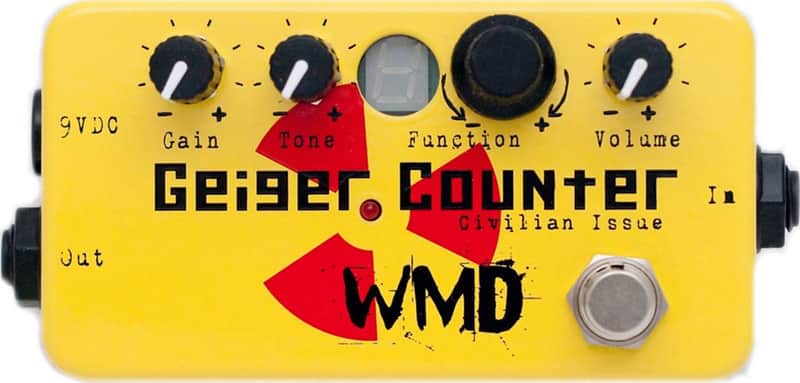 WMD Geiger Counter Civilian Digital Destruction Pedal image 1
