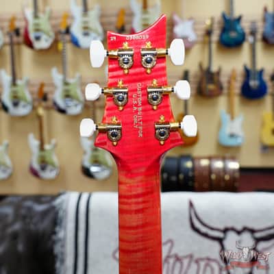 PRS Wild West Guitars 25th Anniversary Limited Run Wood Library Artist Package Custom 24 Piezo Salmon (Private Stock Color) 8.00 LBS (US Only / No International Shipping) image 11