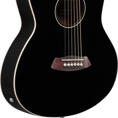 IBANEZ TCY10LE-BK Talman Lefthand Elektro-Akustik-Gitarre schwarz image 4