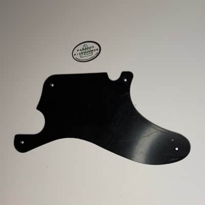 B Stock Custom Pickguard For 2019 - 2024 Made in America Fender Custom Shop Limited Double Esquire - Solid Black Thin .060"
