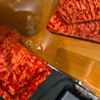 Fender Jazz Bass Select Series 2012 - Amber bust Flamed maple image 9