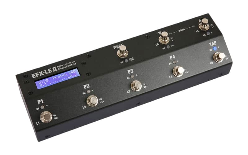 スイッチャー MusicomLab EFX-LEⅡ MusicomLAB | EFX-LEⅡ | MIDI ループ・スイッチャー | 製品情報