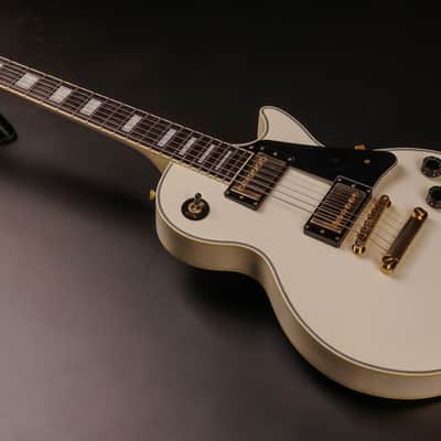 Epiphone LPC-80 Made in Japan Les Paul Custom 2001 Alpine White image 7
