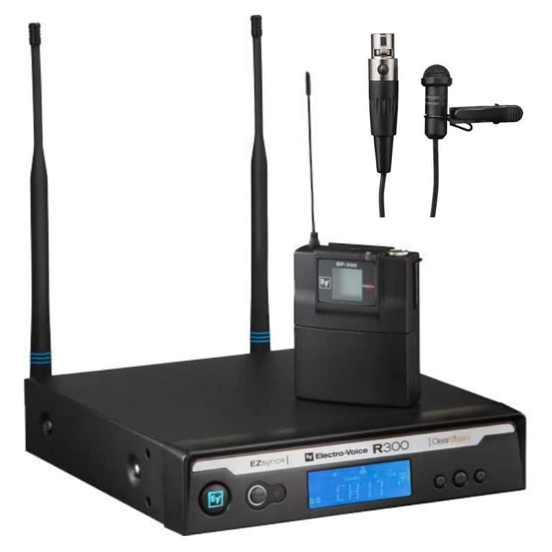 Electro-Voice R300-L-C Wireless Lapel Mic System - Band C image 1