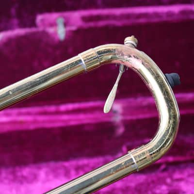 1973 Reynolds Medalist Tenor Student Trombone w/case and mouthpiece image 12