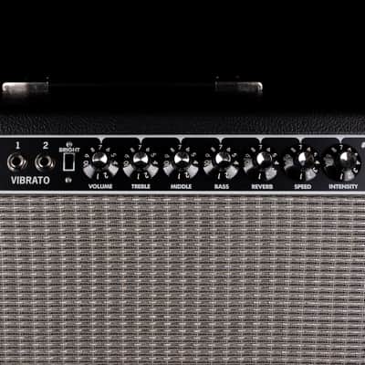 Used Fender Tone Master Twin Reverb Black Guitar Amp Combo - 2 image 5