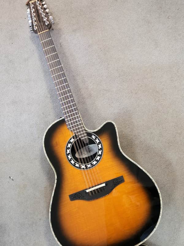 Ovation Custom Legend  12 string 1999 Sunburst image 1