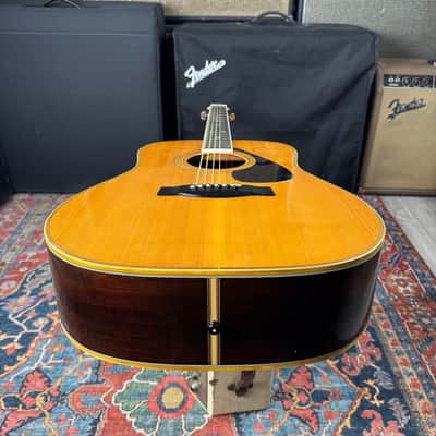 Yamaha L6 Solid Top Dreadnought w/Hard Case - 1982 image 9