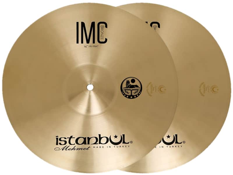 Istanbul Mehmet Cymbals 14" IMC Natural Hi-Hat image 1
