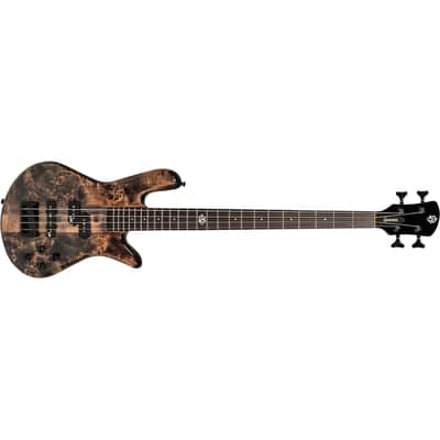 Spector NS Ethos 4 4-String Bass w/ Aguilar Pickups - Super Faded Black Gloss image 3