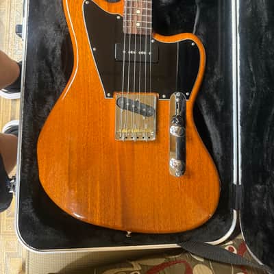Fender MIJ Mahogany Offset Telecaster with Rosewood Fretboard 2018 - Natural image 2