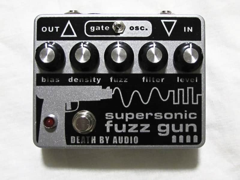 Used Death By Audio Supersonic Fuzz Gun Fuzz Guitar Effects Pedal! image 1