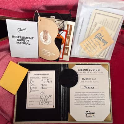 Gibson Custom Shop 1959 Les Paul Standard Factory Burst Murphy Lab Ultra Light Aged (253) image 8