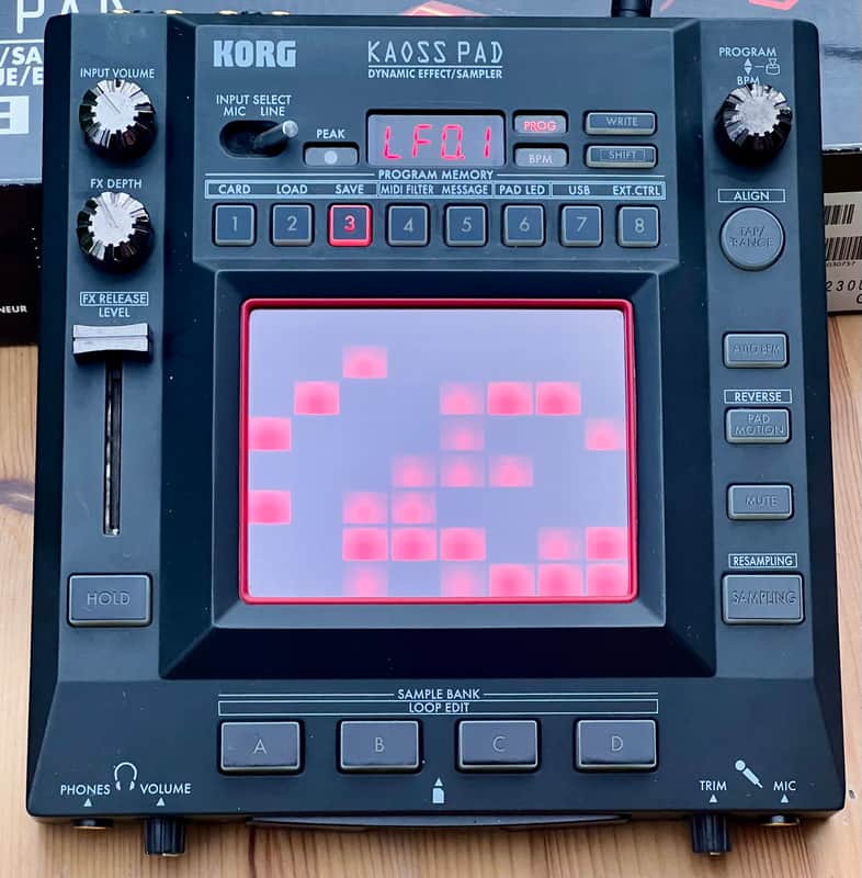 Korg KP3 Kaoss Pad 3 Dynamic Effect / Sampler image 1