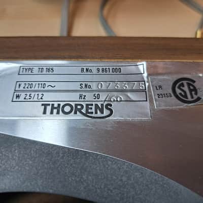 Thorens TD-165 from mid 70s - very good condition image 5