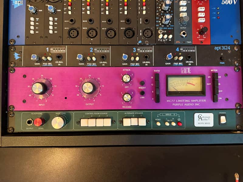 Purple Audio MC77 Limiting Amplifier / Compressor 2010s - Purple image 1