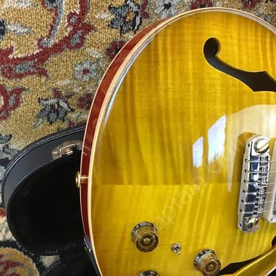 2022 PRS - Hollowbody II Piezo 10 Top MS - McCarty Sunburst - ID 5482 image 5