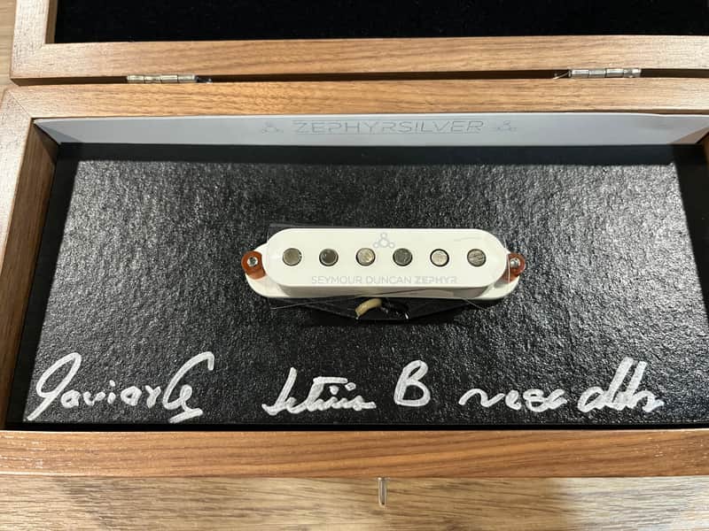 Seymour Duncan Zephyr Silver Strat Bridge Pickup White 11209-01-W NOS 2012 image 1