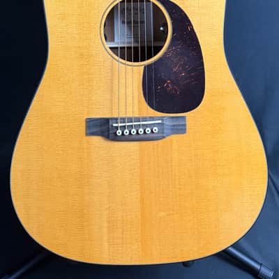 Martin D-10E Retro Dreadnought Acoustic-Electric Guitar Vintage Natural w/ Soft Case (430) image 1