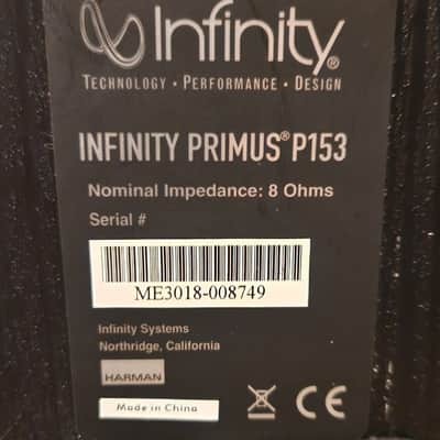 Infinity Vintage Infinity Primus P153Bookshelf speaker 80s image 7