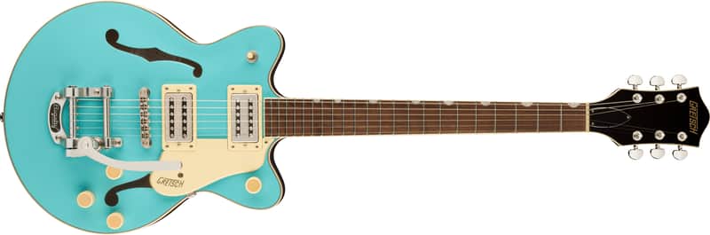 Mint Gretsch G2655T Streamliner Center Block Jr. Double-Cut with Bigsby, Tropico image 1