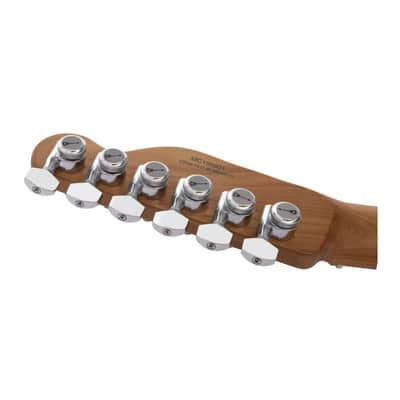 Charvel Pro-Mod So-Cal Style 2 24 HH 2PT CM Ash 6-String Right-Handed Electric Guitar with Caramelized Maple Fingerboard (Natural) image 7