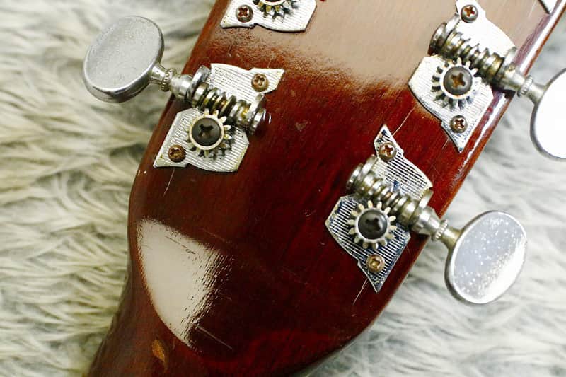 1970's made Vintage Acoustic Guitar Greco Gneco logo F-140 Made in