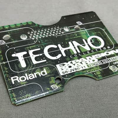 Roland SR-JV80-11 Techno 拡張ボード Roland SR-JV80-11 Techno Collection Expansion Board Made in