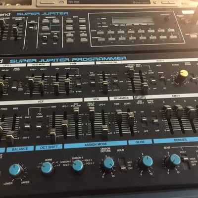 Roland MKS-80 Super Jupiter Rackmount Sound Module with MPG-80 Programmer 1984 - 1989 - Black