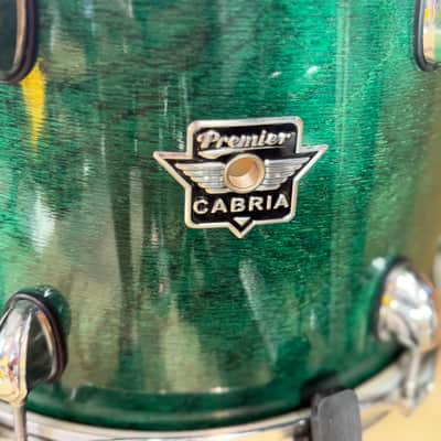 Premier  9x12 Cabria Green Rack Tom Drum image 2